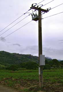 NOJA Power Recloser & Control Cubicle Installation