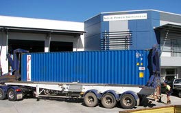 Container headed for REB Bangladesh
