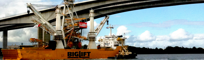 bulk coal ship-loader