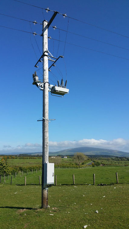 Ballycastle NOJA Power OSM Recloser Installation, Northern Ireland