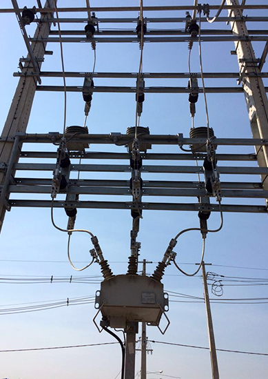 NOJA Power OSM Recloser installation in ELETROBRAS Ariquemes II substation