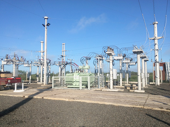 NOJA Power OSM Reclosers used in an Argentinian Substation