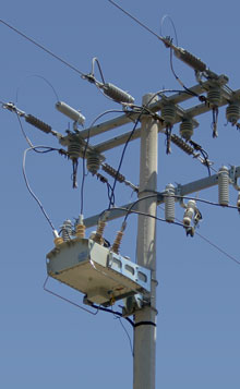 NOJA Power OSM Recloser at installation site of Hermisillo, Mexico