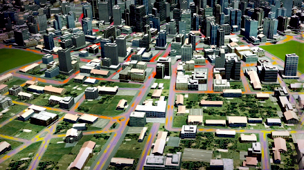 Smart Grid Animation - Self healing Automation