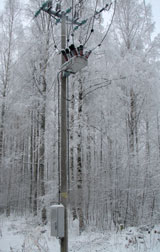 OSM27 installation in Sysmä Finland, remotely controlled using GSM communications
